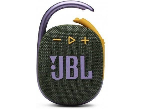 Altavoz Bluetooth JBL Clip 4 (Verde y Rosa)