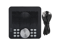 Máquina De Terapia De Sonido Para Dormir Smy-01 Con Perilla Giratoria, Portátil Y Generador De Ruido Blanco