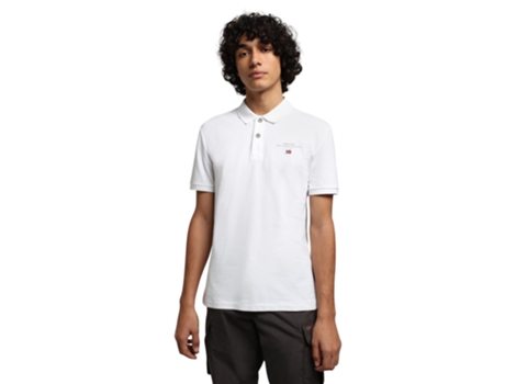 Polo de Hombre NAPAPIJRI (2XL - Blanco)