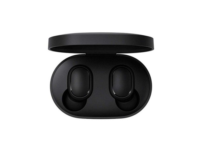 Auriculares Bluetooth True Wireless XIAOMI Mi Basic (In Ear - Micrófono - Negro)