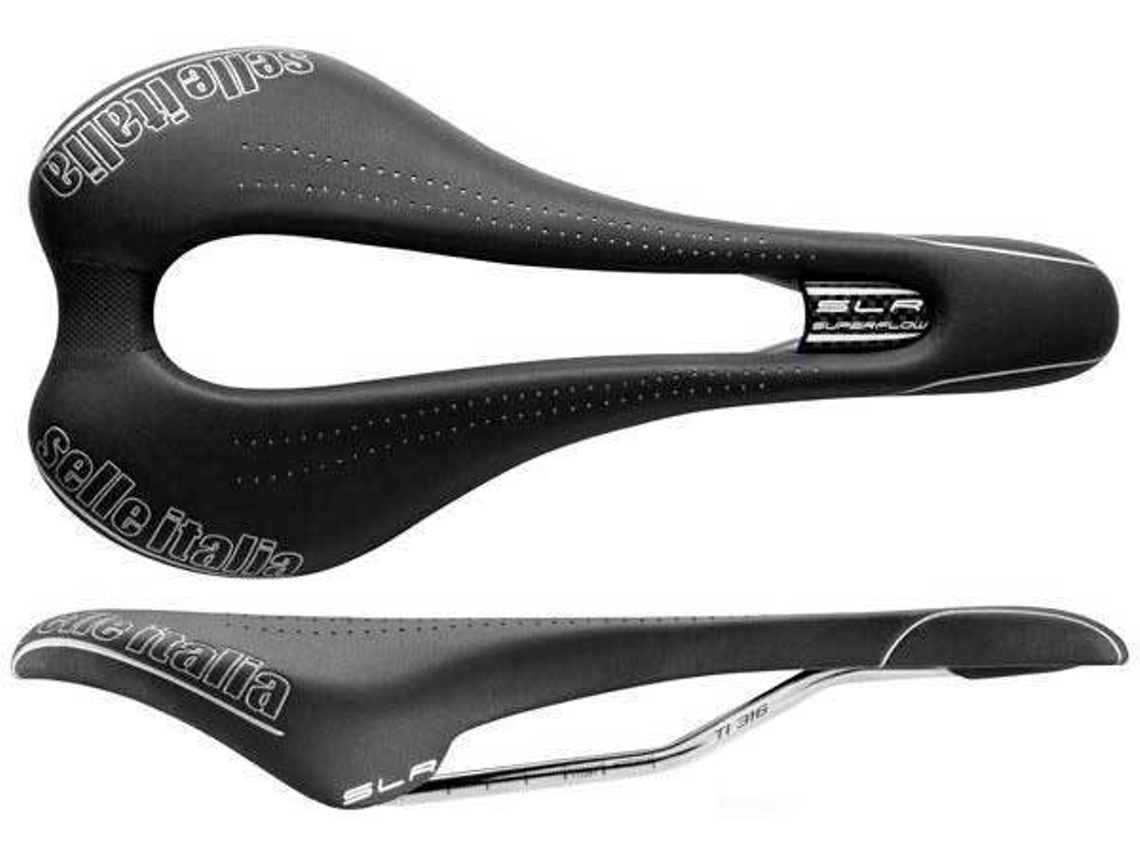 Sillín de Ciclismo SELLE ITALIA Slr Ti316 Superflow (275 x 145 mm)