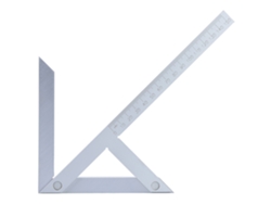 Medidor De Ângulo Central De Aço 4-90mm Régua Ângulo Portátil Centering Square Gauge 150*130mm