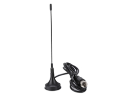 Antena De Tv Inalámbrica Para Interiores Con Ventosa, 1,5 M (12 Cm), Recepción Dvb-t Uhf/vhf, 10 Db, Para El Hogar Y El Coche.