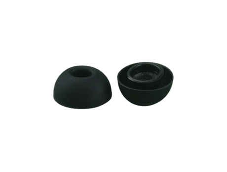 Almohadillas de repuesto de silicona para los tamaños AirPods Pro 3 Negro