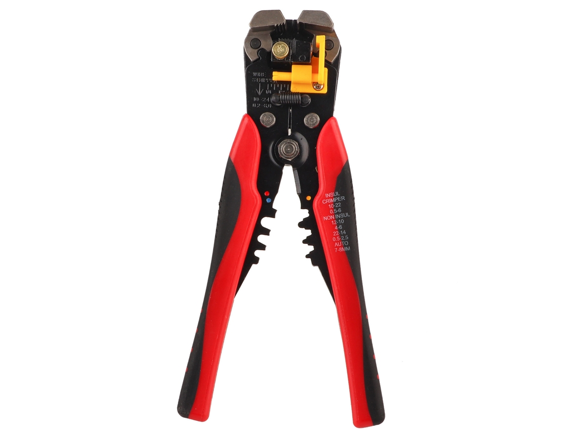 Herramienta De Crimpado 3 En 1, Pelacables, Alicates, 0,2-6,0 Mm², 10-24 Awg Hs-d1