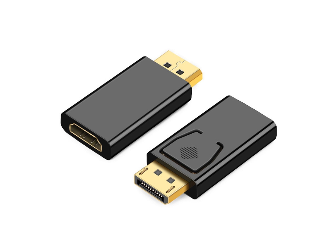 Convertidor Adaptador Displayport Dp A Hdmi Negro CUICH