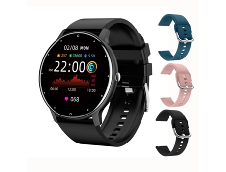 Reloj elegante del deporte de las mujeres del reloj para la aptitud Smartwatch de la prenda impermeable de la mujer de los hombres VEANXIN