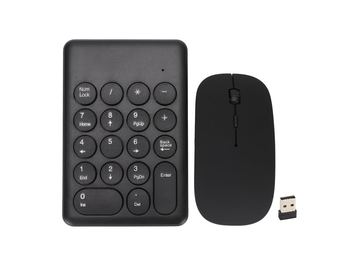 Baoj-2026novoteclado Numérico Sem Fio Combo De Teclado Mini Usb