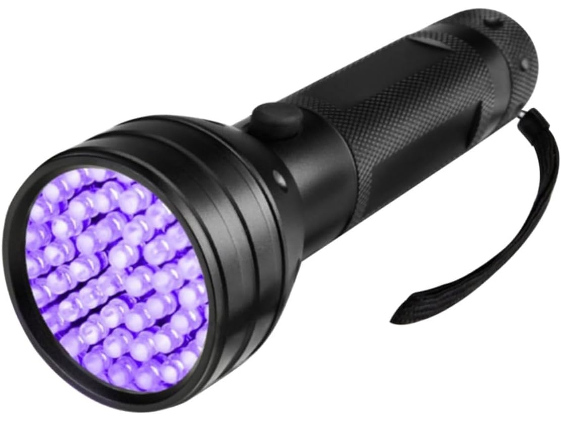 Linterna Led De Aluminio 51, Led Uv, Aleación Negra, Impermeable, Práctica Y