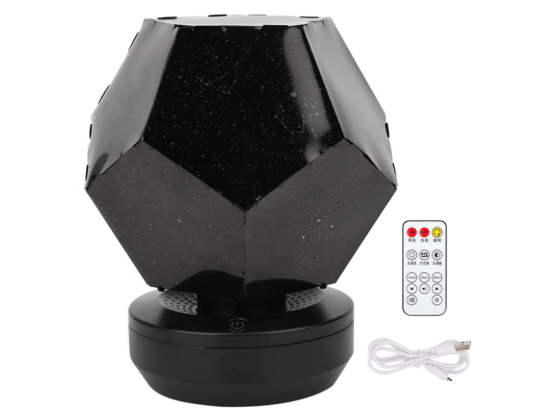 VIVILIYYA Star Lamp Projector Para Decoração Do Quarto, Projetor De Mapa Do Céu De Fantasia Com Rotação Automática E Controle Remoto, Altura Ajustável Do Projet