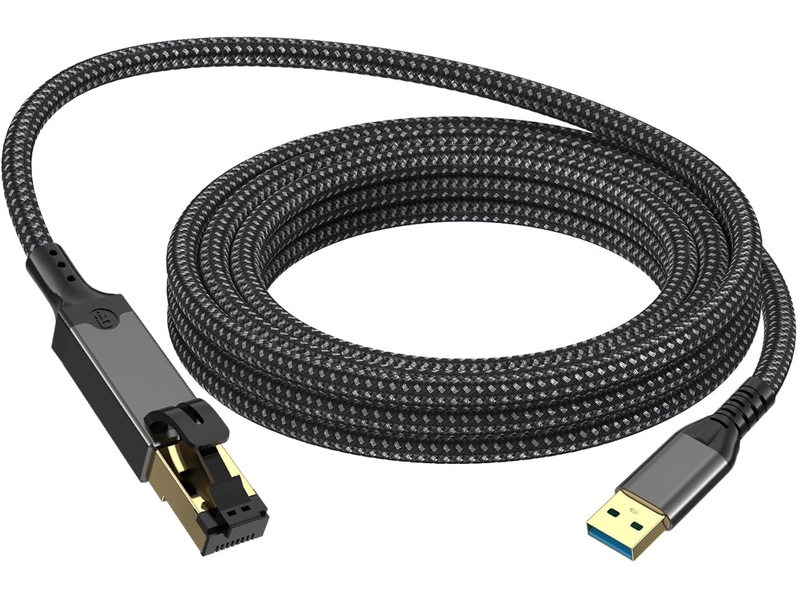 Adaptador Usb 3.0 A Rj45 Gigabit Ethernet Para Conexión De Portátiles
