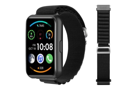 Correa Loop Alpine para Huawei Watch Fit 2 Negro
