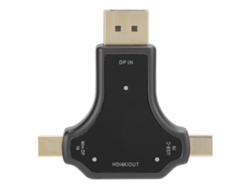 Adaptador Multifuncional 3 En 1, Convertidor De Hd/dp/mini Dp A Hdmi, Accesorios Para Portátiles D63a