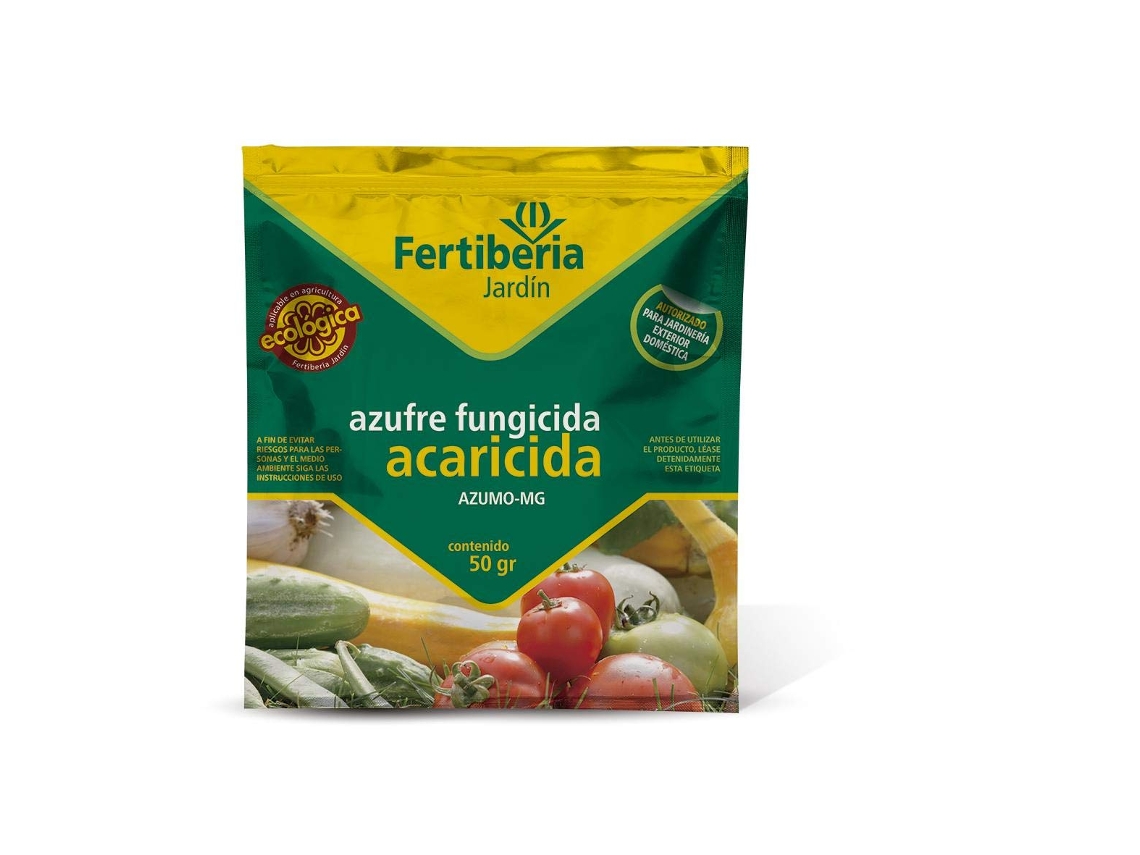 Fungicida Enxofre Acaricida Azumo-Mg FERTIBERIA 50 Gr