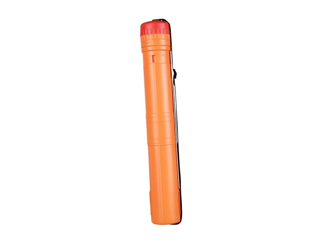 Tubo Expansible Para Pósteres (naranja), Tubo Para Pintura Artística, Tubo De Dibujo Multifuncional Impermeable Con Correa Para El Hombro.