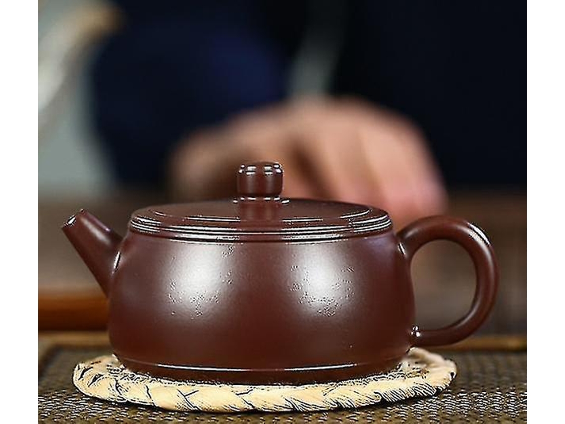 Tetera Tetera De Arcilla Púrpura Tetera Hecha A Mano Juego De Té Zisha Mineral Crudo Tetera De Barro Púrpura Sin Marca
