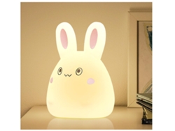 Luz Nocturna Infantil con 2 Modos de Cambio de Color y Función de Atenuación Luz Nocturna Led Recargable con 30 Temporizadores BISBISOUS
