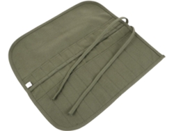 Estuche multifuncional de lona para lápices, organizador portátil para pinceles y accesorios.