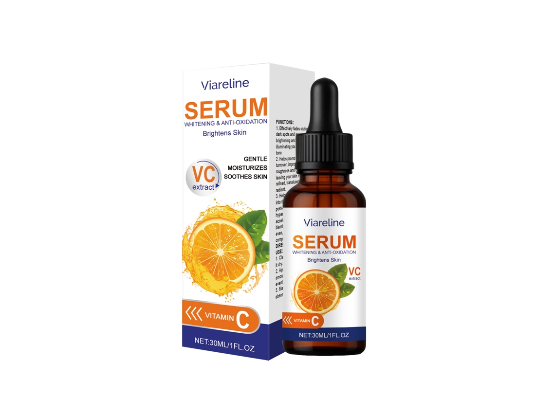 Sérum iluminador con vitamina C, que aclara la piel y combate las manchas oscuras.