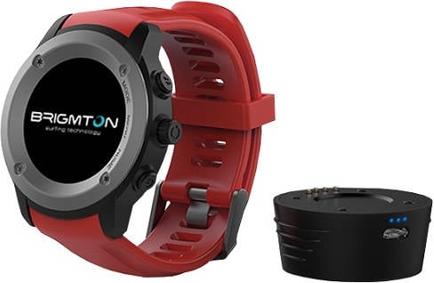 Smartwatch Brigmton Bwatch100gps bluetooth rojo reloj deportivo bwatch100 bwatch100gpsr 1.3 ips negro inteligente 33 cm pantalla 88 13