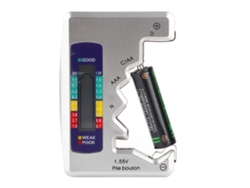 Comprobador Digital De Baterías, Detector De Capacidad, Herramienta De Medición De 90x60 Mm Para Baterías Recargables.