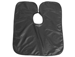 Capa De Peluquería Fashion Para Salón Y Barbero (negro)
