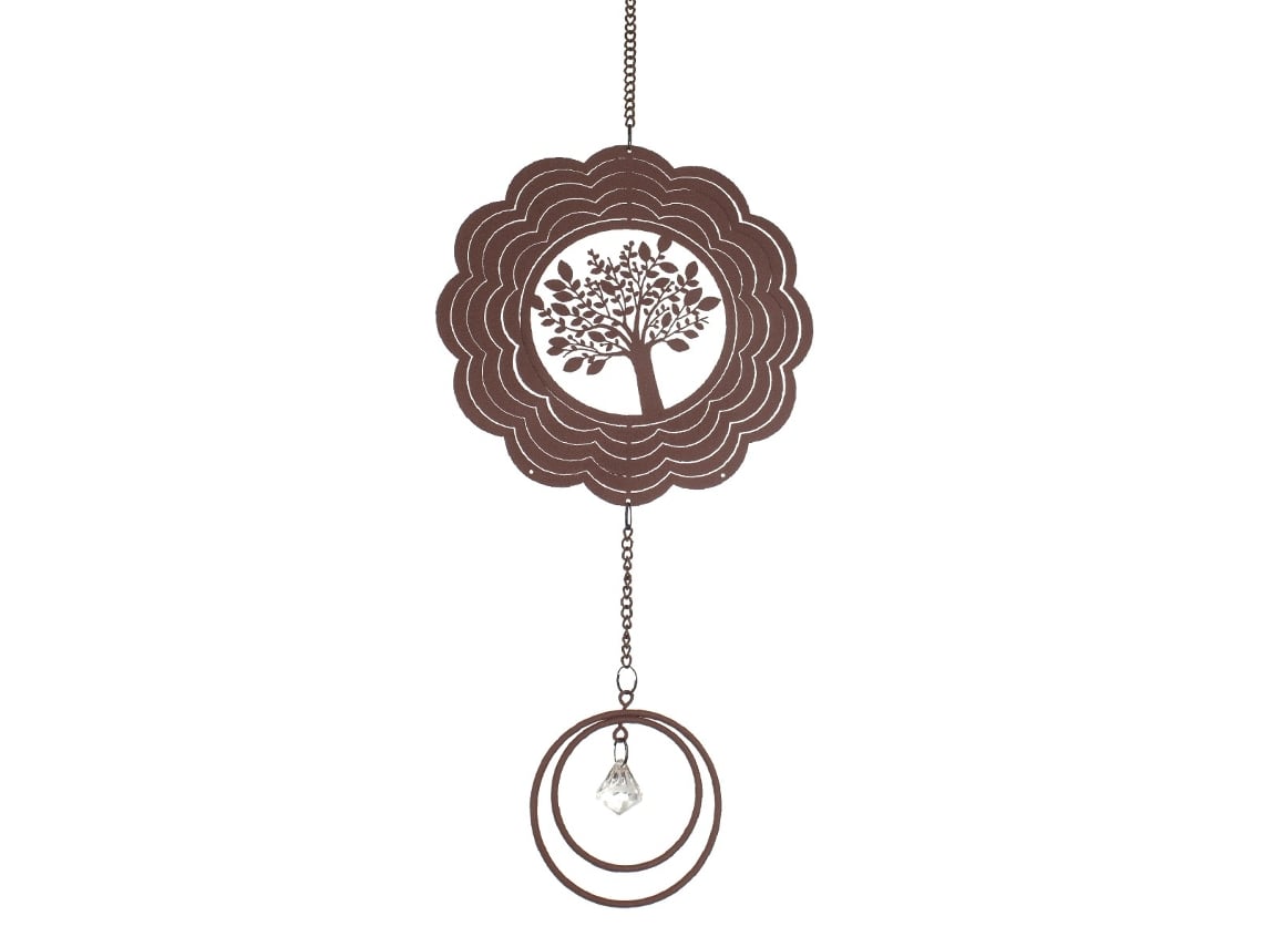 Colgante Árbol de la Vida Marrón de Metal 65*1*18cm Colgante de metal