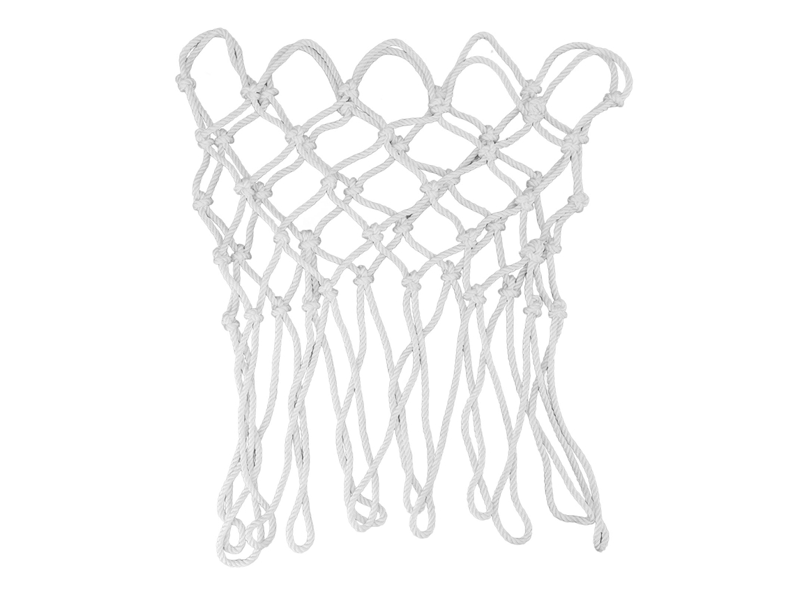 Rebe-red De Baloncesto De Reemplazo Anti-whip Resistente A Climas Para Canastas Estándar Interior Exterior Profesional Poliéster Blanco