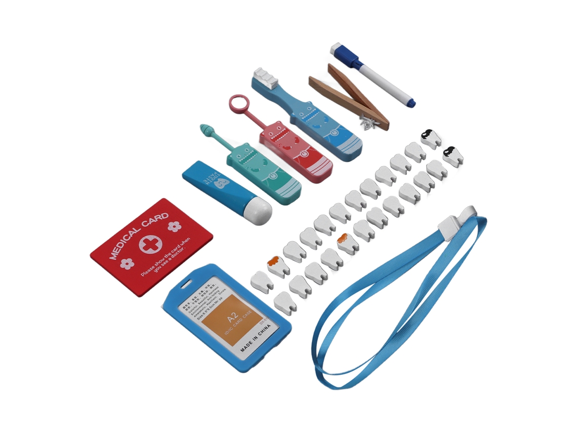 Rebe-kit De Dentista Para Niños Juguete Simulación Doctor Bebé Juguetes Montessori Para Niños Mayores De 3 Años