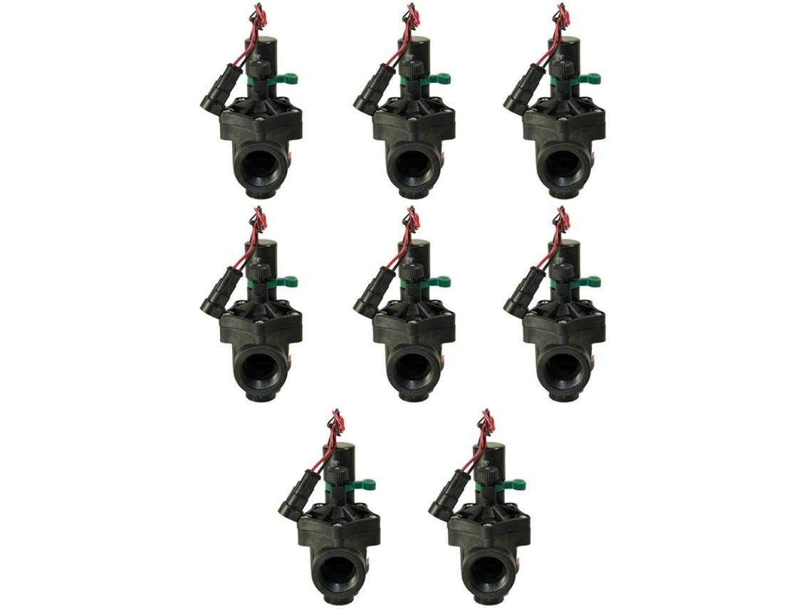 Electroválvula Rain Rn 150 9v 1 Con Regulador De Caudal (pack X 8) La Electroválvula Rain Rn 150 1h Rc 9vac Pertenece A La Gama Básica De