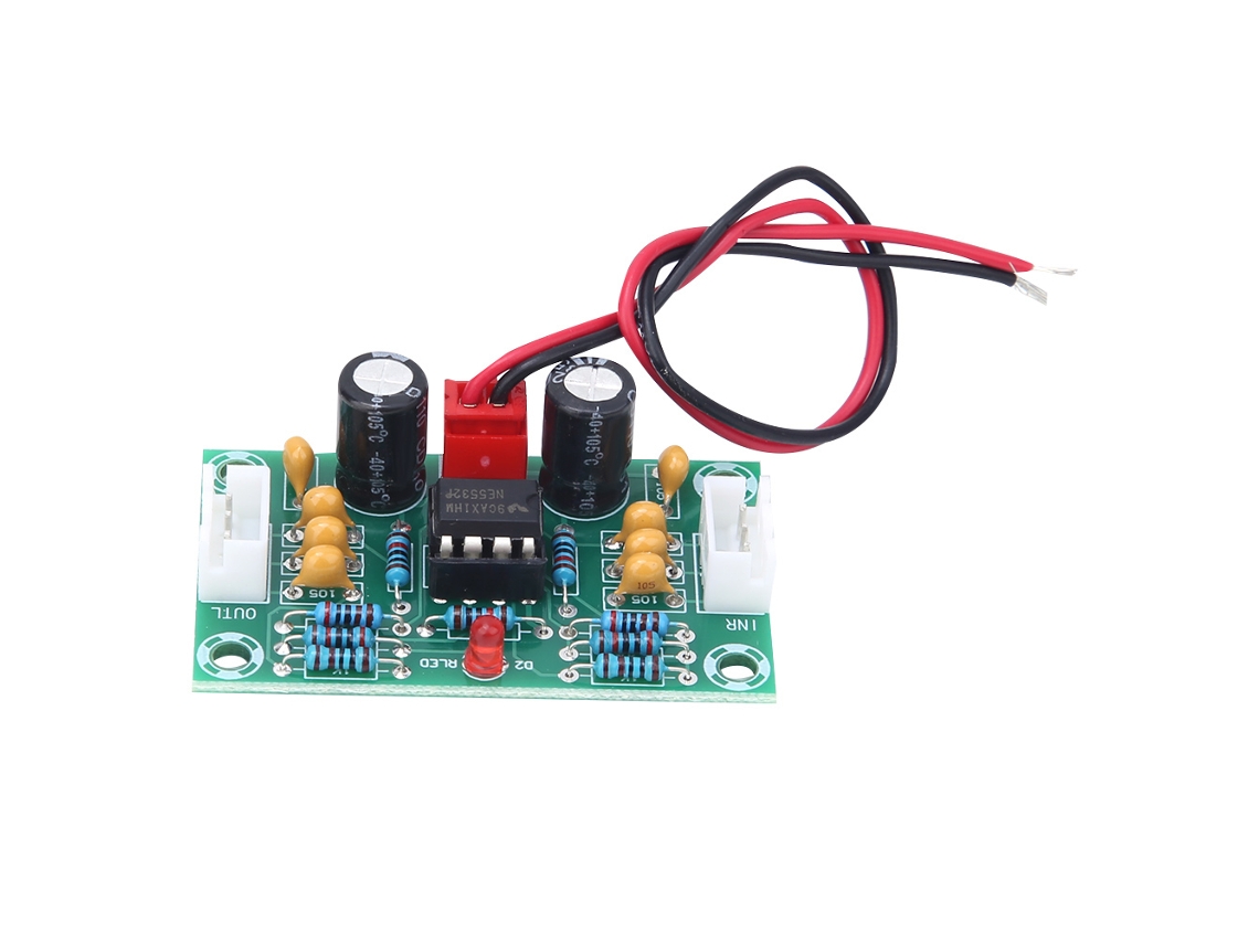 Módulo Amplificador Operacional Xh A902 Ne5532, Placa Preamplificadora De Tono Con Amplificación 5x.