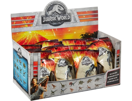 Figura de Acción JURASSIC WORLD Figuras Sortidas Display (12 x 4,5 x 6 cm)