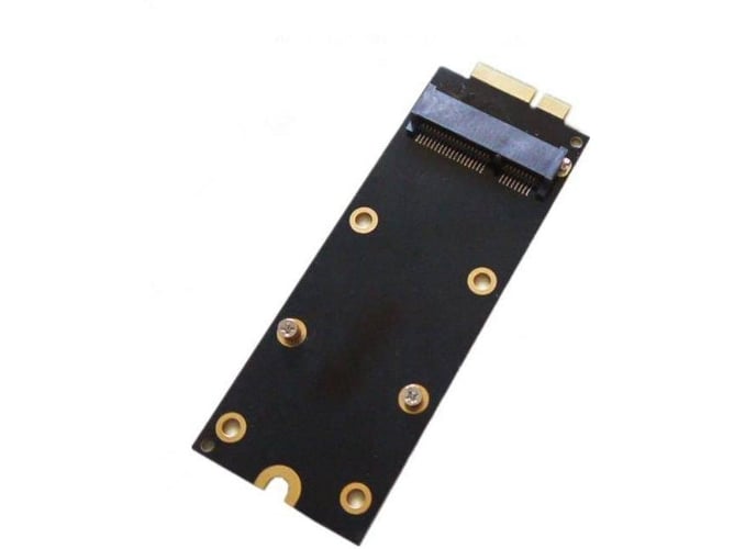 Adaptador de Msata SSD A Sata 7+17 Pines para Portátil Apple Macbook Pro A1425 A1398 Me662 Me664 Me665 Mc976 2012