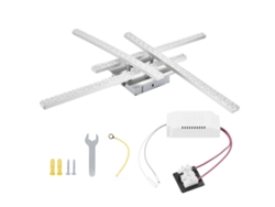 Lámpara de techo LED 2026 con 4 tubos de luz, lámpara decorativa moderna para dormitorio y hogar, luz cálida AC85-265V