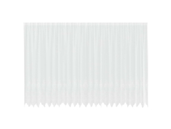Maison Exclusive - Cortina De Encaje Con Cortinas Floral 200 X 600 Cm Poliéster