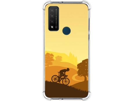 Carcasa TCL 20 R 5G TUMUNDOSMARTPHONE Ciclista Multicolor