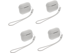Juego De 4 Elegantes Estuches Para Auriculares, Material Duradero, Decoración Otoñal.