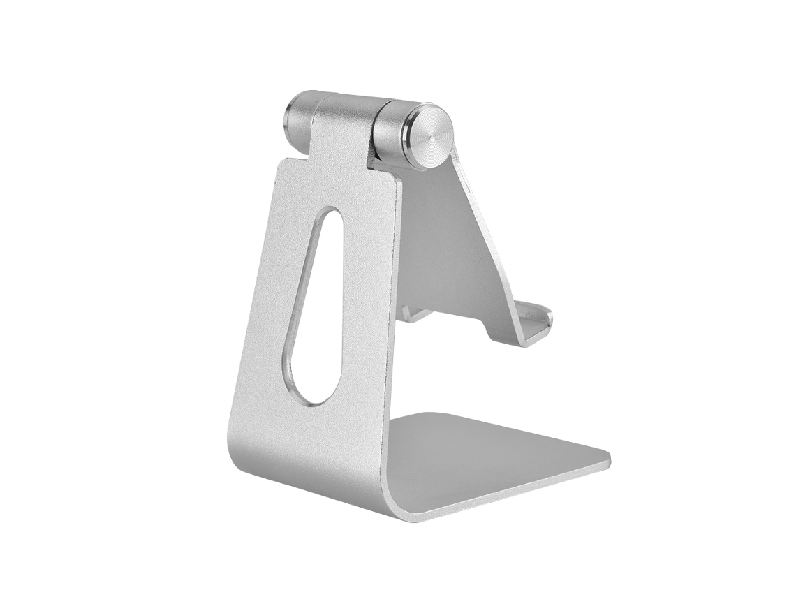 Soporte Para Teléfono (material De Aleación De Aluminio, Ajustable) Soporte Para Teléfono De Aleación De Aluminio Z4 (plata)