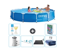 Intex Piscina Com Estrutura Redonda - 366x76 Cm - 7-peças S235