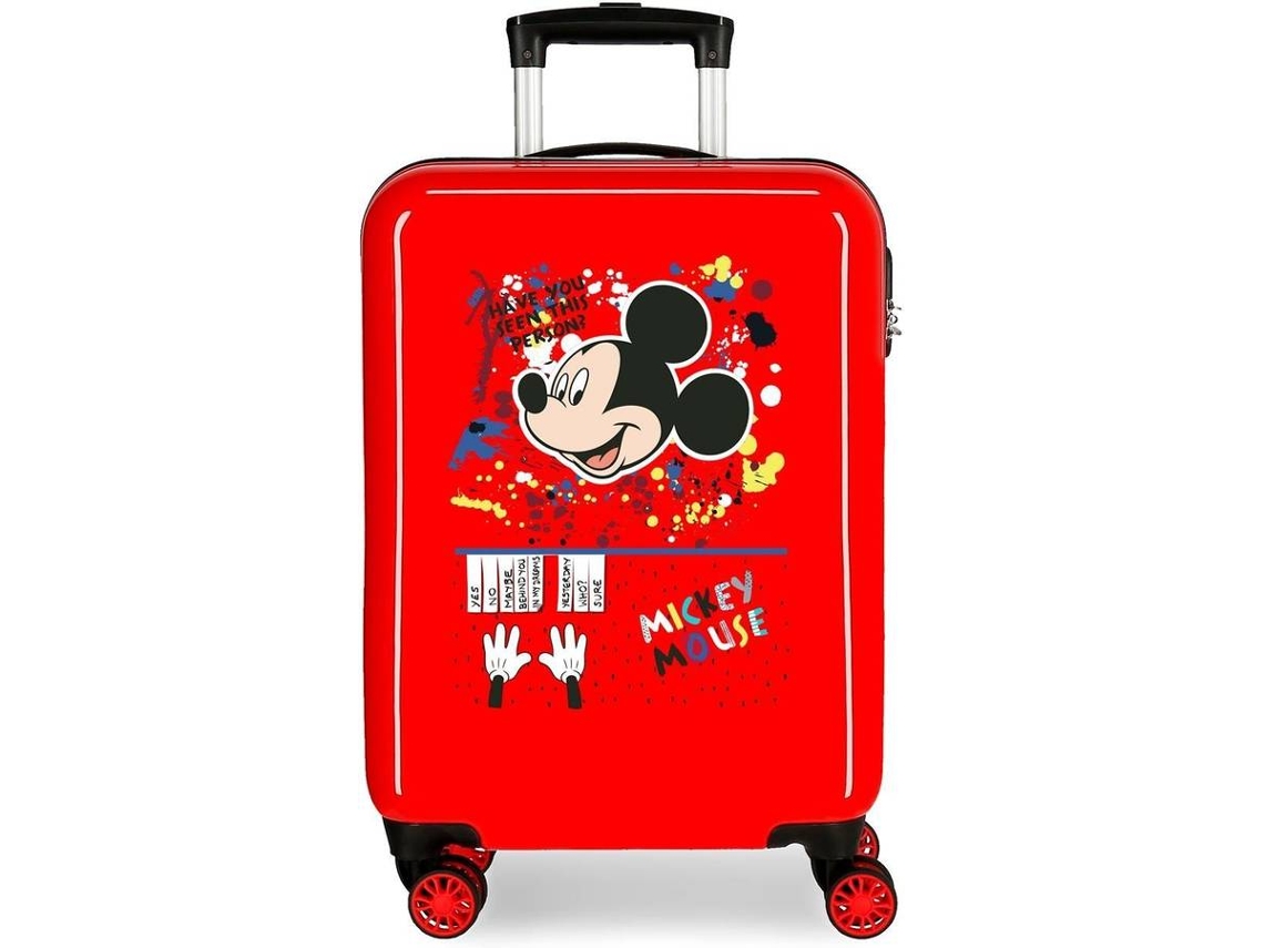 Maleta de Viaje para Niños DISNEY Mickey ABS Rígida Colour Mayhem (34L)