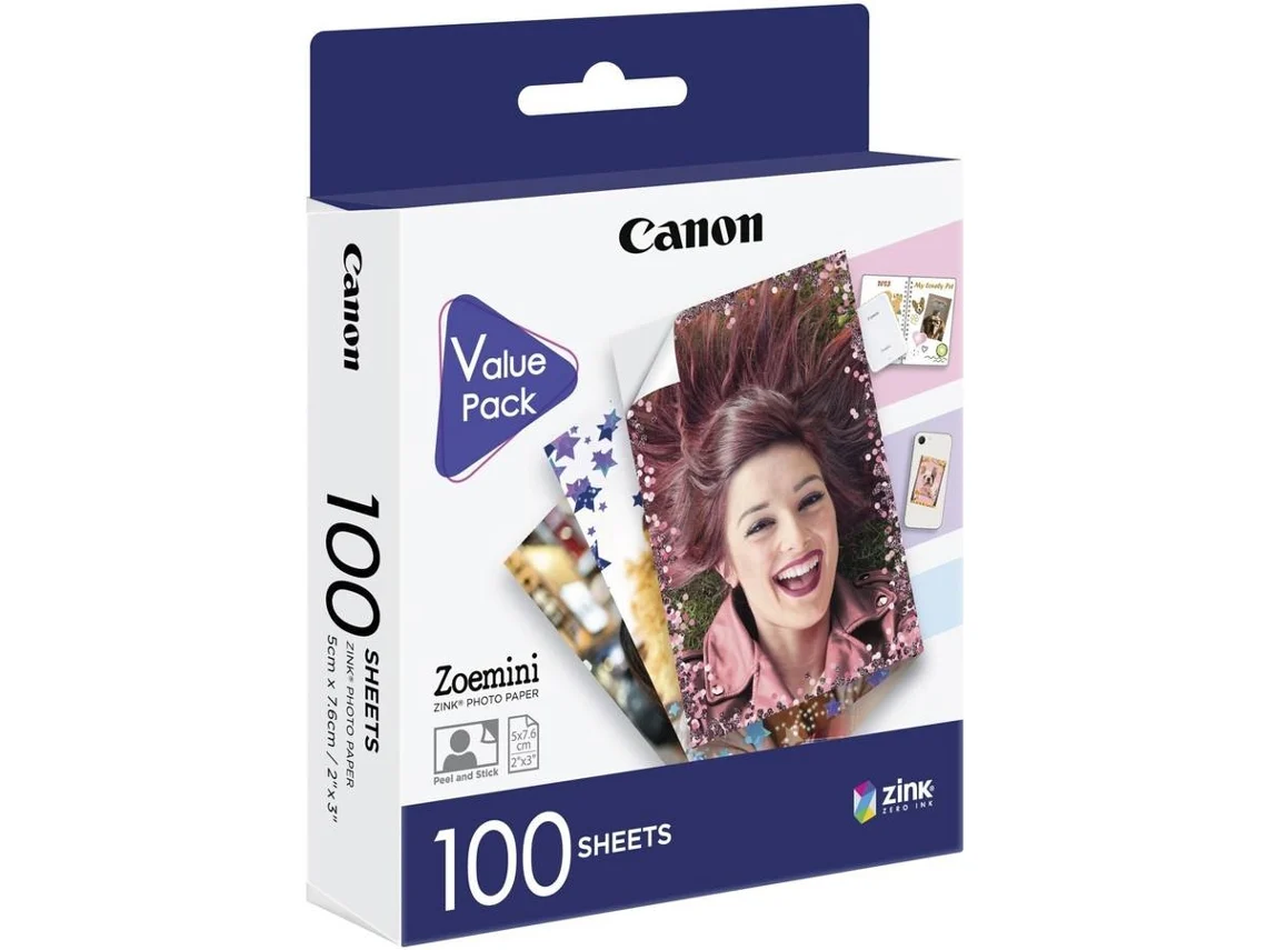 Papel Fotográfico Canon Zink Paper Zp-2030  