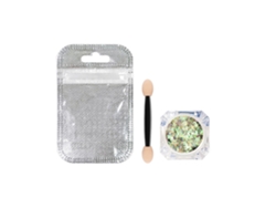 Polvo Y Crema De Sombras De Ojos Con Brillo Cristalino Colorido Shine Highlight