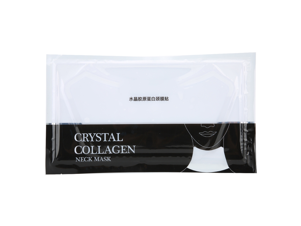 Parche antiarrugas para el cuello con efecto blanqueador de la piel.