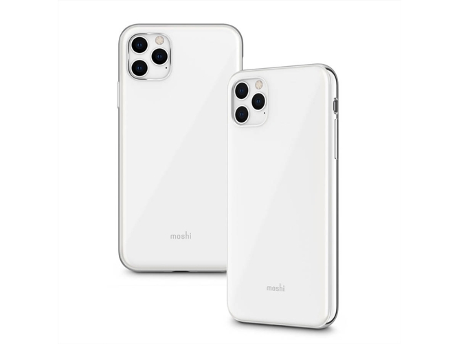 Funda iPhone 11 Pro Max MOSHI iGlaze Blanco