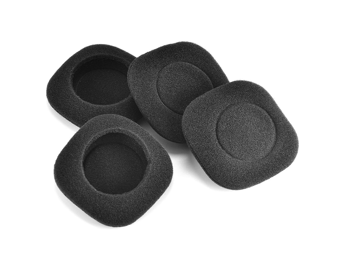 Paquete de 4 almohadillas de espuma para auriculares Logitech H150 / H130 / H250, color negro
