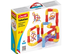 Juego Educativo QUERCETTI Building Juego de Tubos 40 pz (Edad Mínima: 3 Años - 34 x 29 x 7 cm)