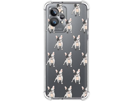 Carcasa para Realme GT 2 Pro 5G TUMUNDOSMARTPHONE Dibujos Antigolpes Perros 12 Multicolor