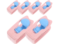 Fundas Clips Juego 6 Protección De Plástico