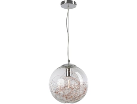 Lámpara de Techo SULION Bola de Cristal (60W - Cristal)