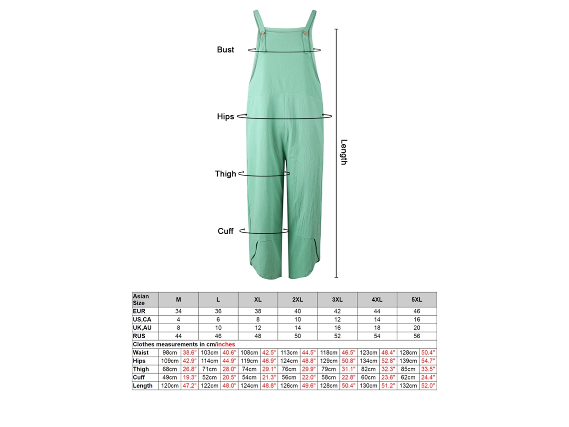 Mono Sin Mangas De Talla Grande Para Mujer Con Bolsillos, Tirantes Ajustables, Algodón, Verano